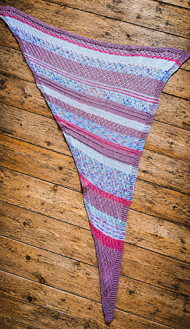 Stricktuch rosè