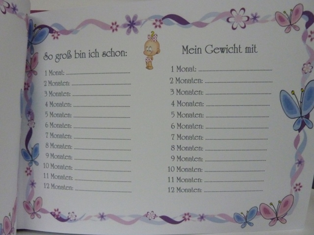 Babytagebuch